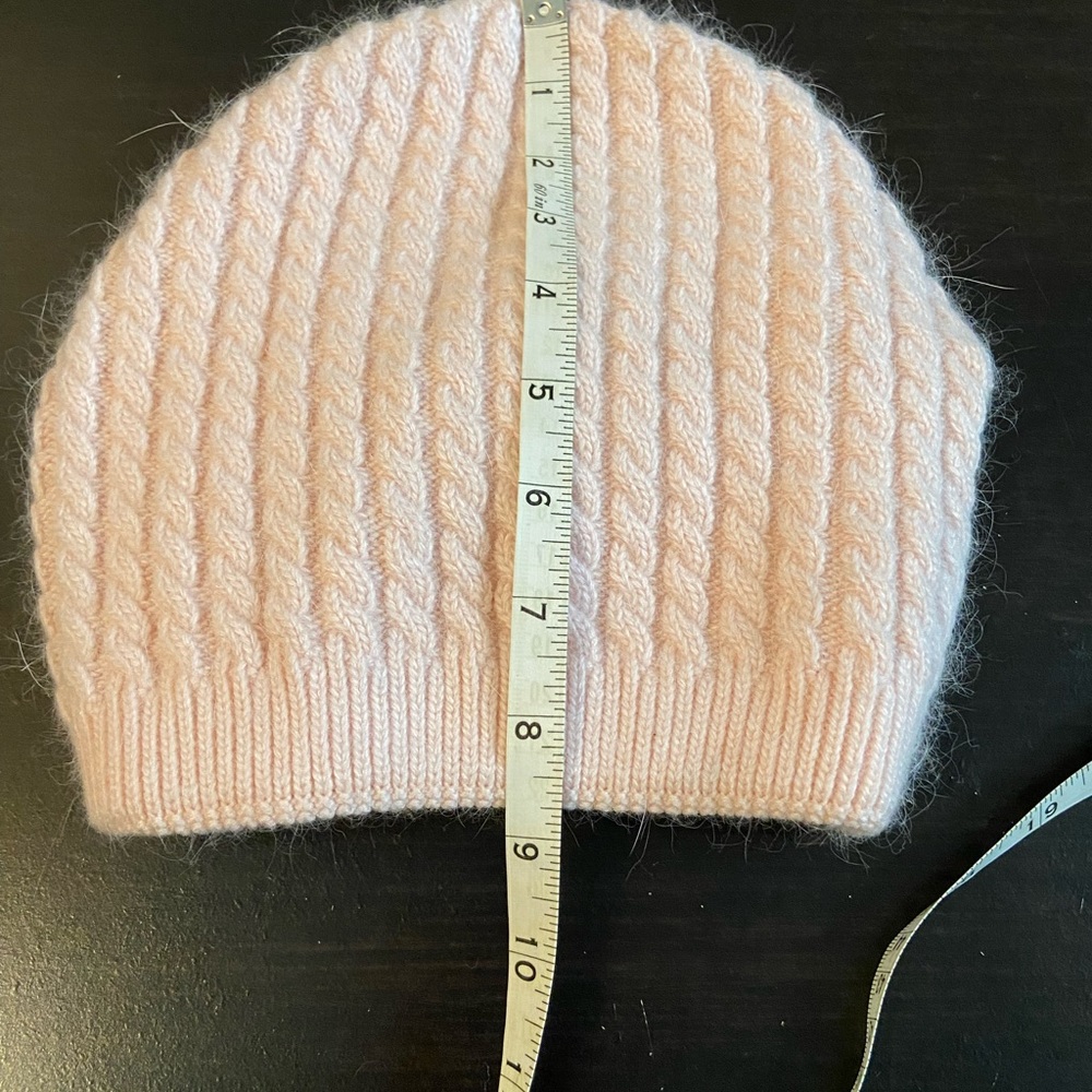 NWT HAUTE SHORE WOOL BLEND SLOUCHY BEANIE PINK HAT - Picture 6 of 8